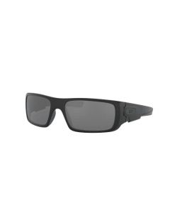 Oakley anteojos de sol con montura negra, lentes polarizadas de iridio negro, 60 mm, negro mate/negro, Polarized