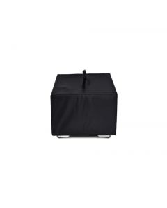 NUENSS-ROR Portátil Espresso Machine Dust Cover Cap Dustdroof Cubierta impermeable con mango portátil para Breville Barista Express Espresso Machine series (Negro)