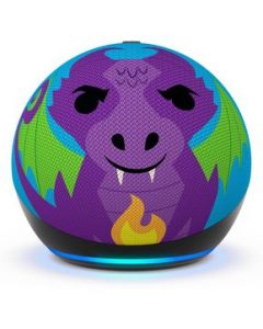 Alexa Amazon Echo Dot 5th Gen Kids color Púrpura Dragon