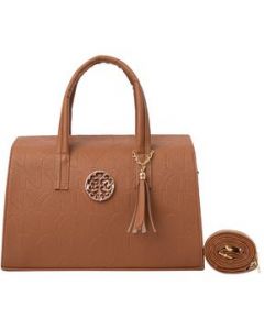 Bolsa Para Mujer Fana Luciana Color Camel Moderna