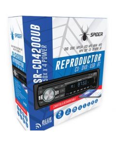 REPRODUCTOR CD MP3 DVD USB AUXILIAR SD BT CARATULA DESMONTABLE