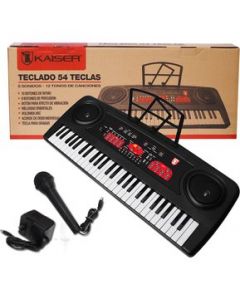 Teclado Musical Profesional Con 54 Teclas+fabulosos Regalos