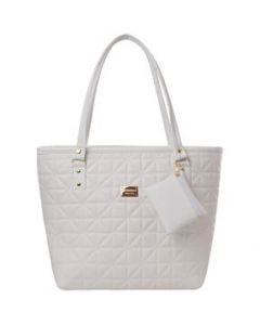 Bolsa Para Mujer Fana Jade Color Blanco Sensacional