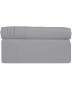 Juego de Sábanas Microfibra Luxury 1500 -Queen Size -Gris