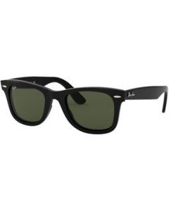 Lentes de Sol Wayfarer Black Green Ray-Ban - M