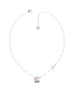 Collar para Mujer Guess ROUND HARMONY Color Plata/Oro rosa