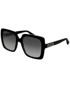 Gucci Gg0418s 001 Square Shape Glitters Negro Degradado - M