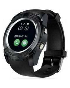 Smart Watch Reloj Inteligente Camara Exp 32gb Fralugio V8 Negro