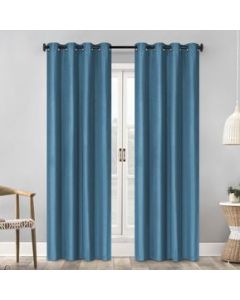 Cortina Blackout Aislamiento Termico 132 x 213 cm 2 piezasAZUL