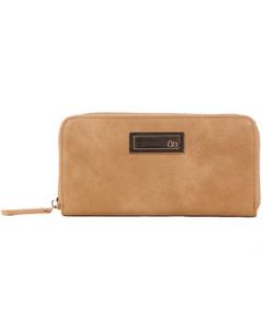 Cartera Cloe Color Café Camel Para Mujer - GRANDE