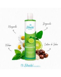 Shampoo de Bergamota con Minoxidil Sheló Crecimiento de Cabello