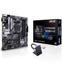 Tarjeta Madre Asus Micro Atx Prime B550m-a Ac S-am4 Amd B550