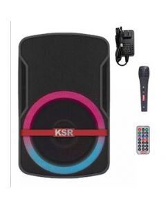 Bocina 8 Recargable Bluetooth Usb Fm Aux Bafle Kaiser 7908