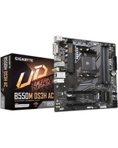 Tarjeta Madre Gigabyte Micro Atx B550m Ds3h Ac Rev.1.0 S-am4 Amd B550