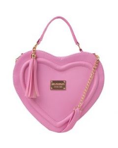 Bolsa De Mujer Fana Corazón Color Rosa Lúcela