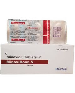 Minoxidil Oral 5mg 60 Tabletas MinoxiBoon