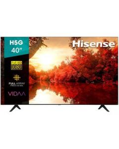 PANTALLA DE 40", SMART, FHD MARCA HISENSE 40H5G