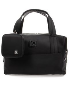 Duffle Bag Cloe Unisex Textil Negro - MEDIANA