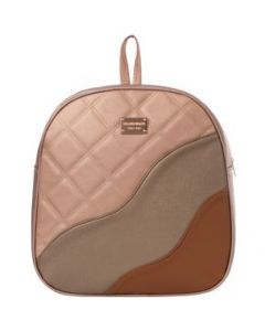 Mochila De Mujer Fana Nahid Color Oro Rosado Sensacional