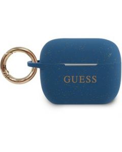 Funda Protector Estuche Guess Silicon AirPods Pro-Azul