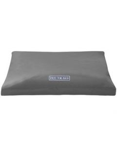 Cama Para Perro Pet To Bed Fluffly Gris Grande