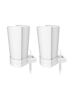 Bangcheer-Soporte de pared para TP-Link, Deco X90/X95/XE200 WiFi 6 Soporte de pared con organizador de cables, sistema WiFi de malla para el hogar, soporte resistente, soporte de pared TP-Link Router