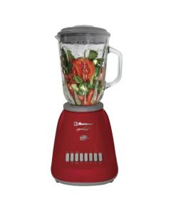 Licuadora Koblenz Gourmet con Vaso de Vidrio de 1.5 L, 10 Velocidades y Función de Pulso de 2 Niveles, 4 Cuchillas de Ultra-duración, Tritura Hielo, Malteadas, Purés, 500 W, Color Rojo (LKM-5970 VR)