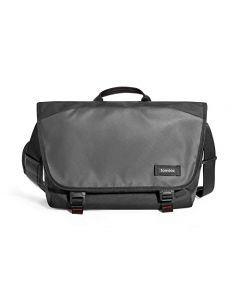 Tomtoc - Bolsa de hombro multifuncional para MacBook Pro de hasta 16 pulgadas, tela duradera resistente al agua, bolsa de transporte ligera para trabajo, viajes casuales, Negro -, Clásico, duradero