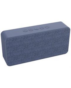 Bocina Bluetooth Speaker de Tela con 10W de Potencia - Blue