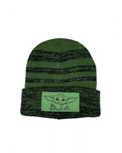 Star Wars Concept One Gorro para Hombre y Mujer Tejido Original Diseño The Mandalorian The Child Verde Color Verde