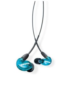 Shure Sound - Auriculares aislantes, Cableado, Azul/Gris