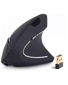 E T EASYTAO Mouse Inalámbrico Ergonómico Recargable, 2.4GHz Ratón Óptico Inalámbrico con Receptor USB para Mac y Windows, Diseño Ergonómico, 6 Botones, 800/1200/1600DPI, Protege el Brazo