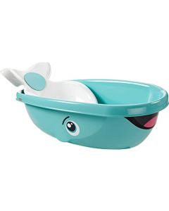 Fisher-Price Baby, Bañera Ballena Hora del Baño, Juguete para bebés en etapa de desarrollo