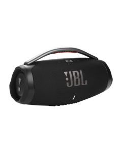 JBL Boombox 3 Bocina Portátil Bluetooth, 180W de Potencia, Reproducción 24 Horas, Resistente al Agua y Polvo IP67 - Negro