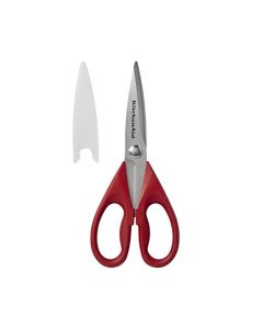 KitchenAid - Tijeras, Rojo/Negro, 22.2 cm, 1