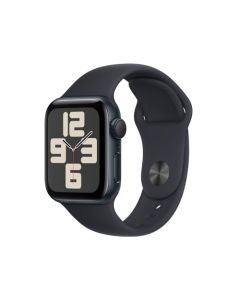 Apple Watch SE 2023 (2a Gen) [GPS] Caja de Aluminio Color Medianoche de 40 mm y Correa Deportiva Color Medianoche M/L (Smartwatch).Detección de Choques, Resistente al Agua