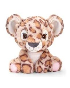 Peluche ecológico Adoptable World, 100% material reciclado (leopardo manchado)