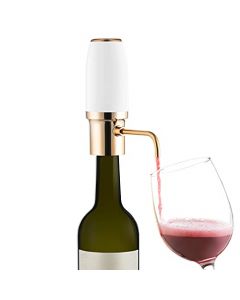 WINIRINA - Dispensador eléctrico para aireador de vino, decantador inteligente eléctrico, recargable con cable micro USB