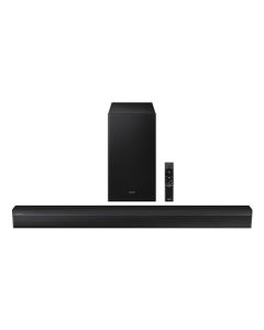 SAMSUNG HW-B550D Barra de Sonido de 3.1 ch con Audio Dolby, expansión de Sonido Envolvente, Refuerzo de Graves, Sonido adaptativo, DTS Virtual:X, subwoofer inalámbrico, 2024