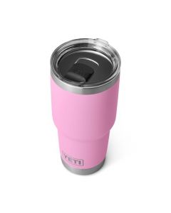 YETI Rambler - Vaso de acero inoxidable, aislado al aspiradora con tapa MagSlider, color rosa