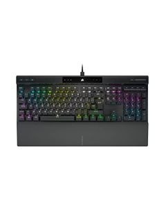 Corsair K70 RGB PRO Teclado Mecánico con Cable para Juegos - Interruptores CHERRY MX RGB Rojos - Teclados PBT Double-Shot - Compatible con iCUE - QWERTY - PC, Mac, Xbox - Negro