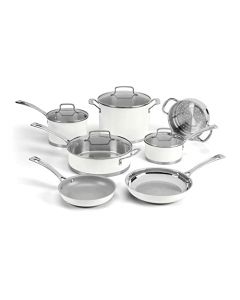 Cuisinart MW89-11 - Juego de 11 piezas blanco mate