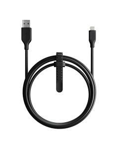 NOMAD - Cable deportivo de 2,0 m | USB-A a Lightning | Negro