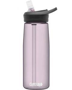 CamelBak Eddy+ - Botella de agua con Tritan Renew, tapa de pajita, 25 onzas, color morado