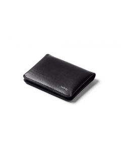 Bellroy Slim Sleeve - Edición Premium (Billetera de piel delgada), MirumBlack, Minimalista