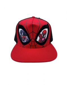 Marvel Concept One Gorra para Hombre y Mujer Ajustable Original con Diseño Venom y Carnage Color Rojo