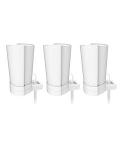 Bangcheer-Soporte de pared para TP-Link, Deco X90/X95/XE200 WiFi 6 Soporte de pared con organizador de cables, sistema WiFi de malla para el hogar, soporte resistente, soporte de pared TP-Link Router