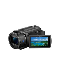 Sony FDRAX43/B Videocámara Handycam 4K AX43 con Sensor CMOS Exmor R con Estabilizador Interno, Negro