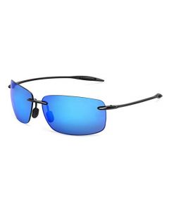 JULI Lentes de Sol Deportivas para Hombre Mujer,Marcos TR90, Gafas de Sol Sin Montura para Correr Pesca Golf Conducción 8009