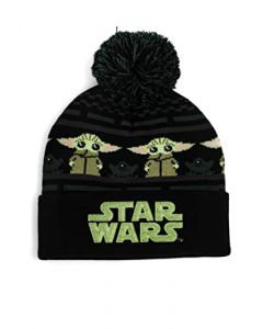 Star Wars Gorro Mandalorian The Child Ugly Sweater con Pompon